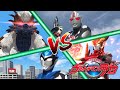 【ウルバト劇中再現】ウルトラマン ロッソ＆ブル VS ホロボロス VS ウルトラマンオーブダーク「ウルトラマンR/B 第12話 俺たちの守るべきもの」より