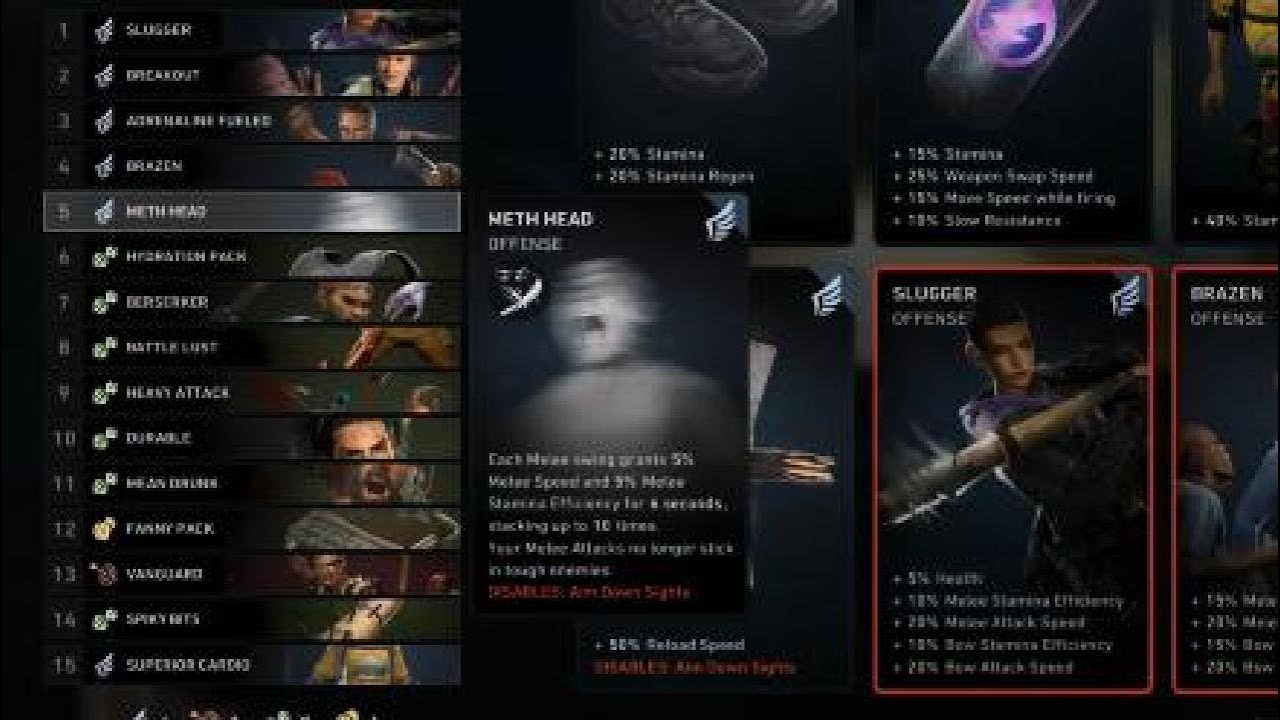 Back 4 Blood Melee Only Build