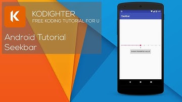 Android Studio Tutorial - Seekbar