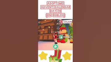 Adopt Me Advent Calendar 2023 | Day 19 | MiikePlayz #shorts #viral #fyp #trending #shortvideo
