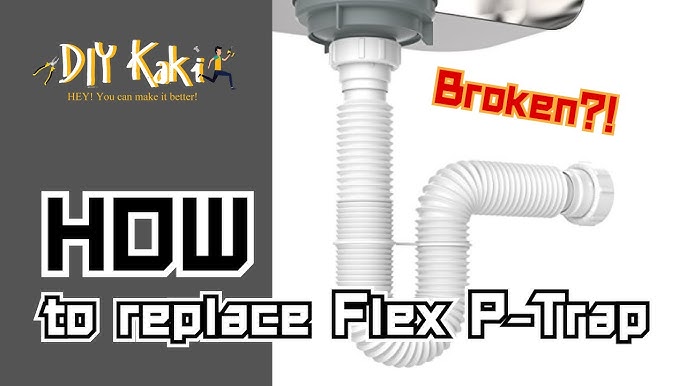 Flexible P Trap Double Bowl Sink Drain Stainless Steel - Temu
