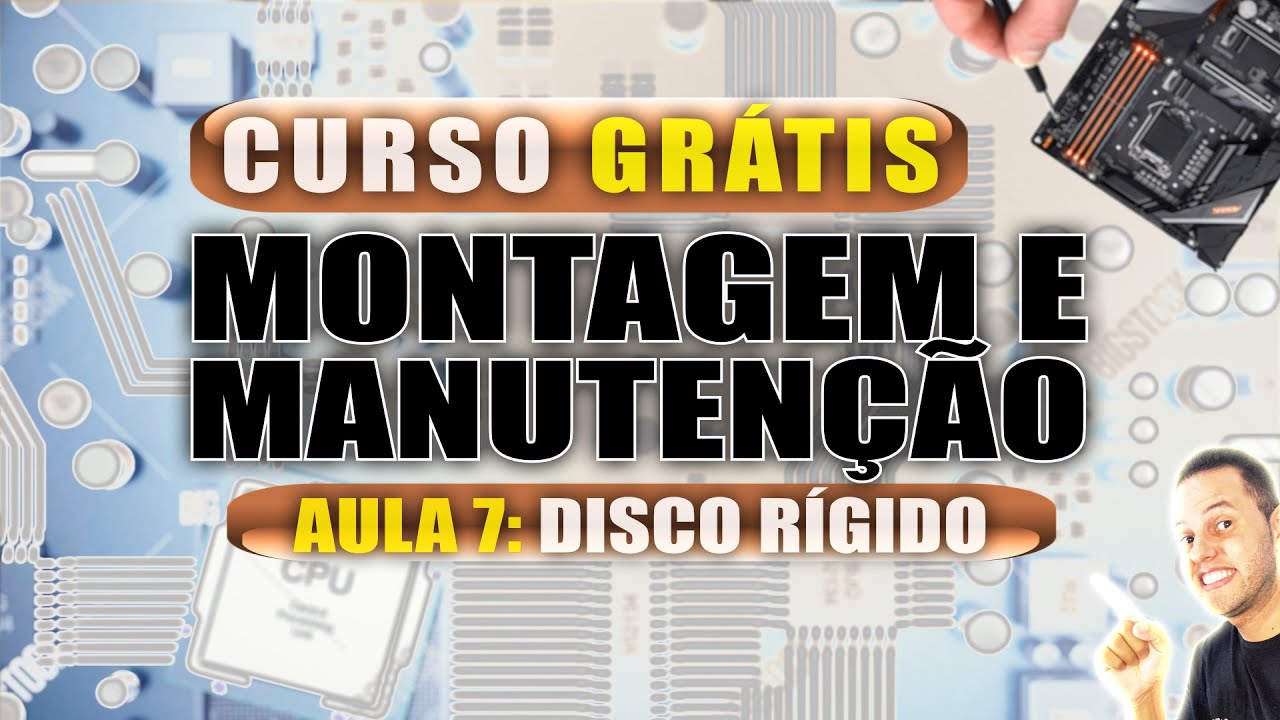 AULA 7 - DISCO RIGIDO HD - CURSO GRÁTIS MANUTENÇÃO DE COMPUTADORES ANDRECISP AULA 7 - DISCO RIGIDO HD - CURSO GRÁTIS MANUTENÇÃO DE COMPUTADORES ANDRECISP