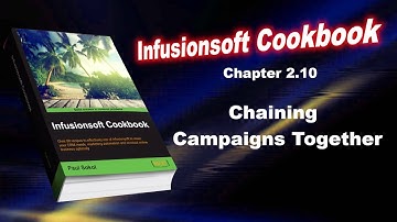 Infusionsoft Cookbook - Chapter 2.10 - Chaining Campaigns Together
