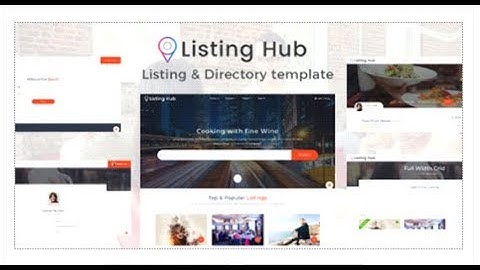 Listing Hub - Directory & Listings HTML Template | Themeforest Templates
