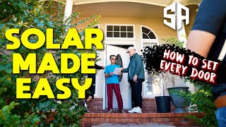 How To Sell Solar Like It's Easy  Door To Door Solar Sales