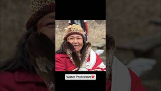 Darryl Ware & Winona Laduke, Dawn Goodwin, and Tania Aubid. #love #faith #truth #life #water Details