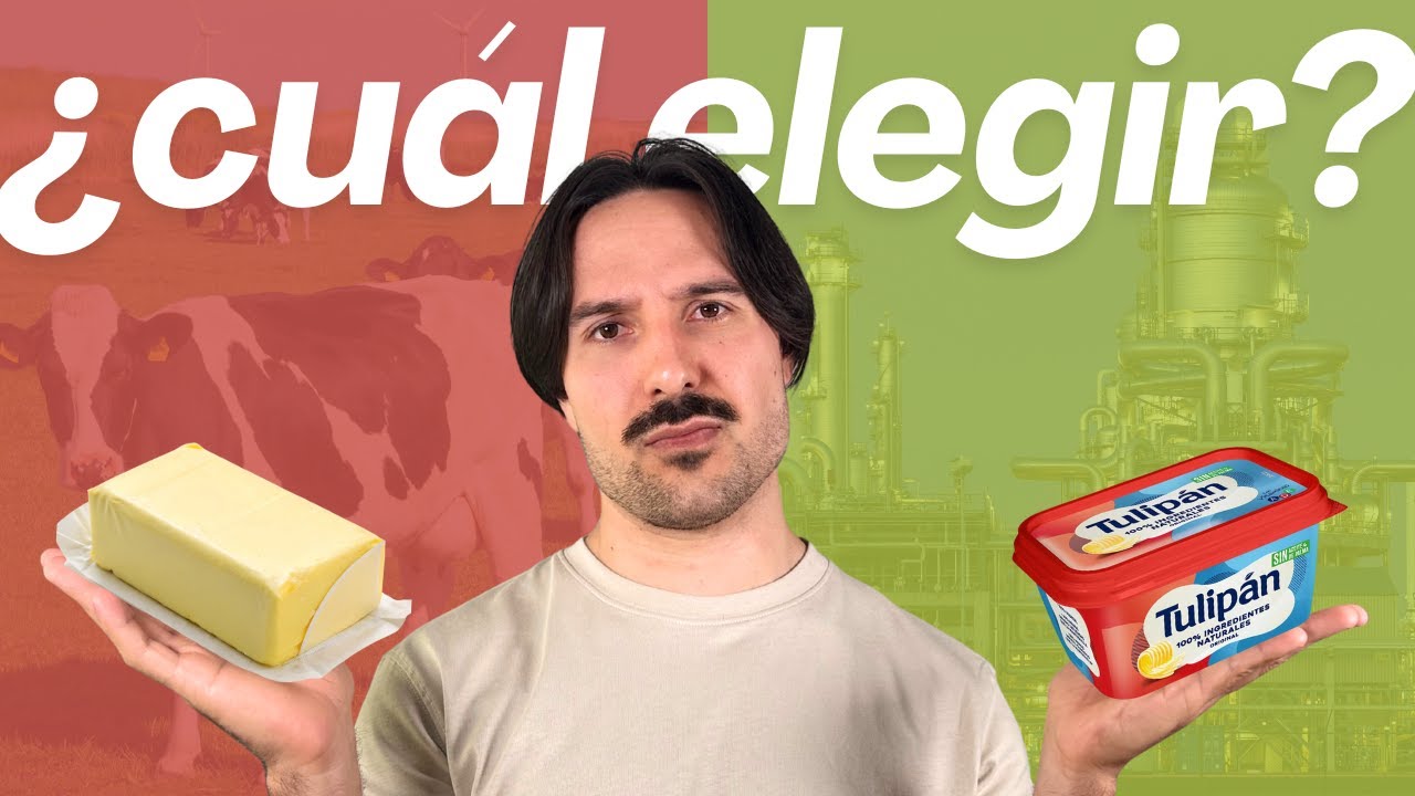 Tulipán VS mantequilla ¿Qué es más saludable? (El peligro de las grasas trans)