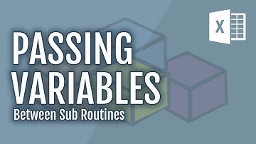 How to Pass Variables to Sub Routines