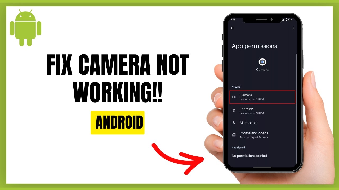 Android Camera Not Working Anymore Here's Why - YouTube