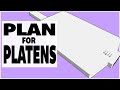 DIY Plan for Platens and Platen Brackets in Silkscreen Printing