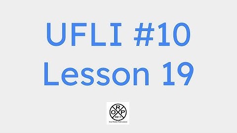 UFLI Music #10 -  Lesson 19 (Jingle Bells)