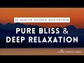 15 Minute Guided Meditation for Deep Relaxation (Good for Sleep!) | davidji