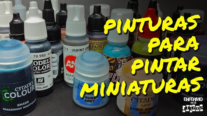 Curso para principiantes - Como pintar miniaturas-Escuela de Pintura Online