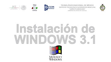 Cómo instalar Windows 3.1 en VirtualBox