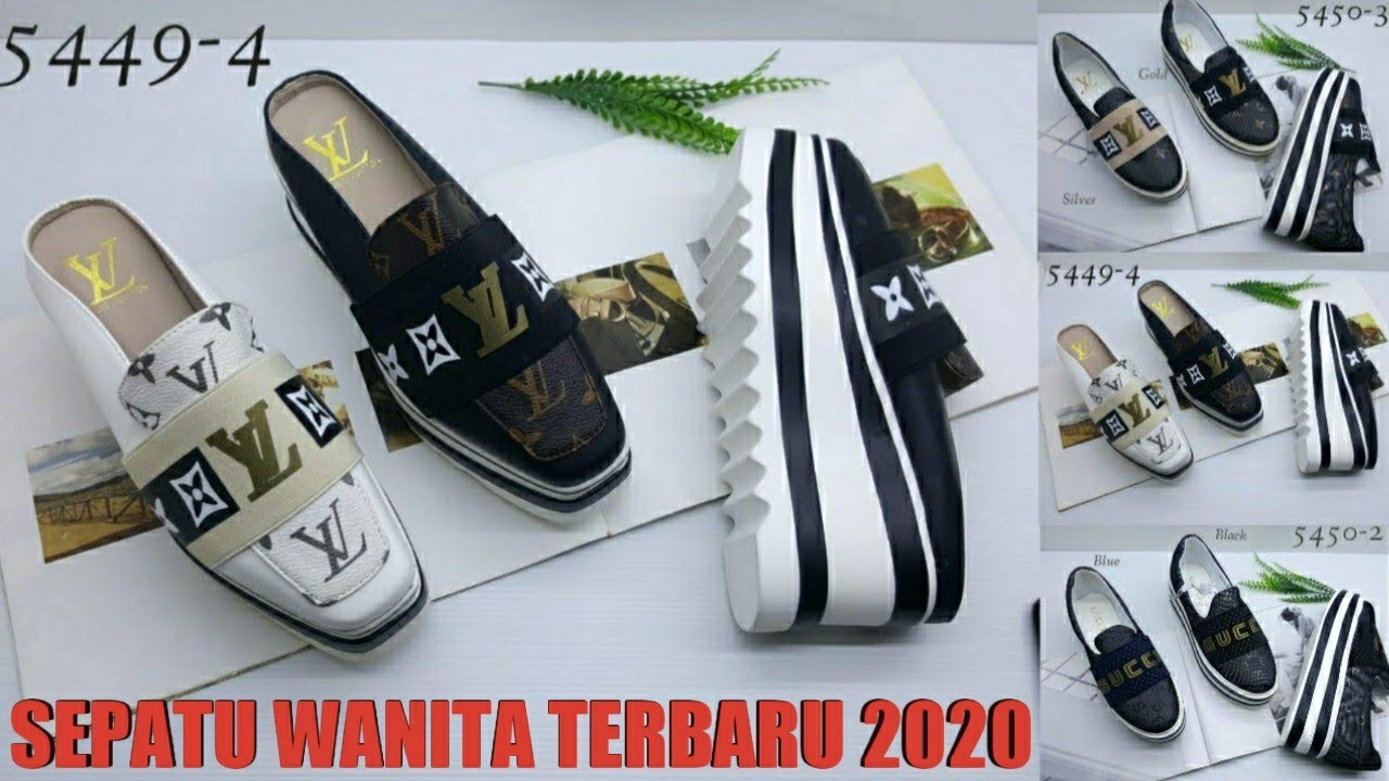  Sepatu  wanita  terbaru  2022 Medel sepatu  wanita  lagi nge 