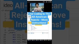 Live Coding to The All-American Rejects - Move Instructions! #coding #programming #fypシ #fyp