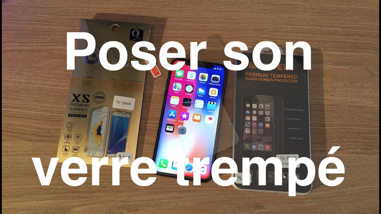 Comment Poser Un Verre Trempé Sur Un Téléphone Portable