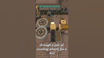 Automate Netherrite Scrap in the #createmod for #minecraft With This Easy Setup!