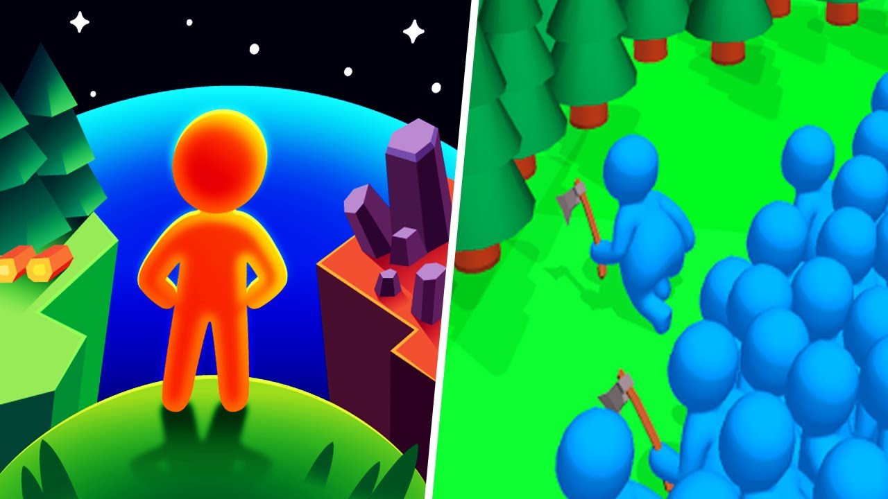 My Little Universe vs Join Lumberjack: Craft & Build - Android Walkthrough Gameplay (Part 1)