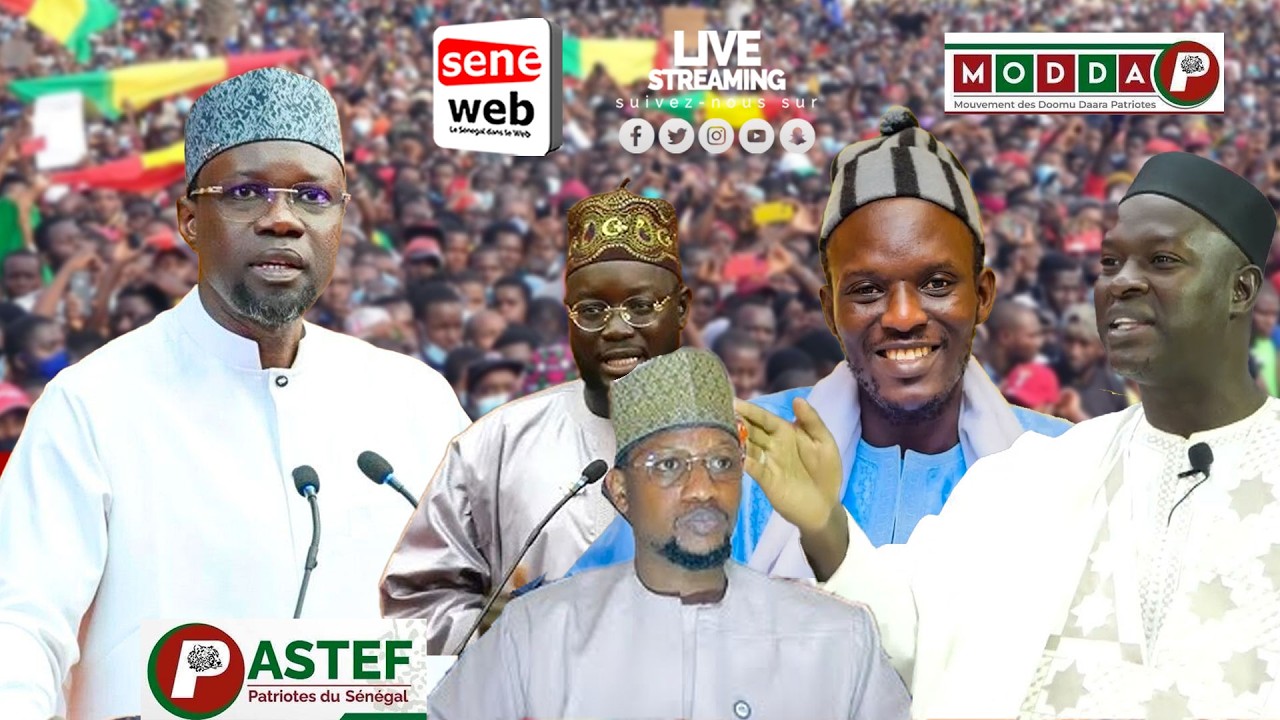 Suivez la Marche de Soutien à Sonko dans la Lutte Contre l'homosexualité...