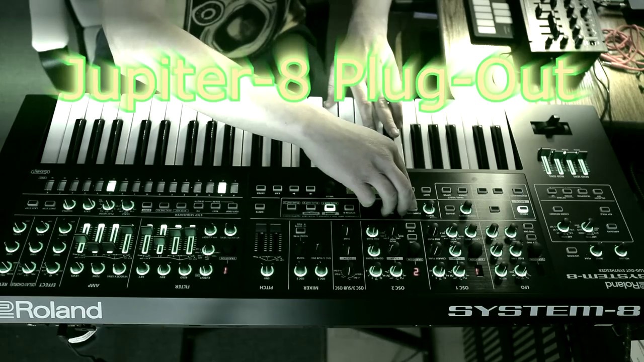 Roland Jupiter-8 Plug-Out demo (in System-8)
