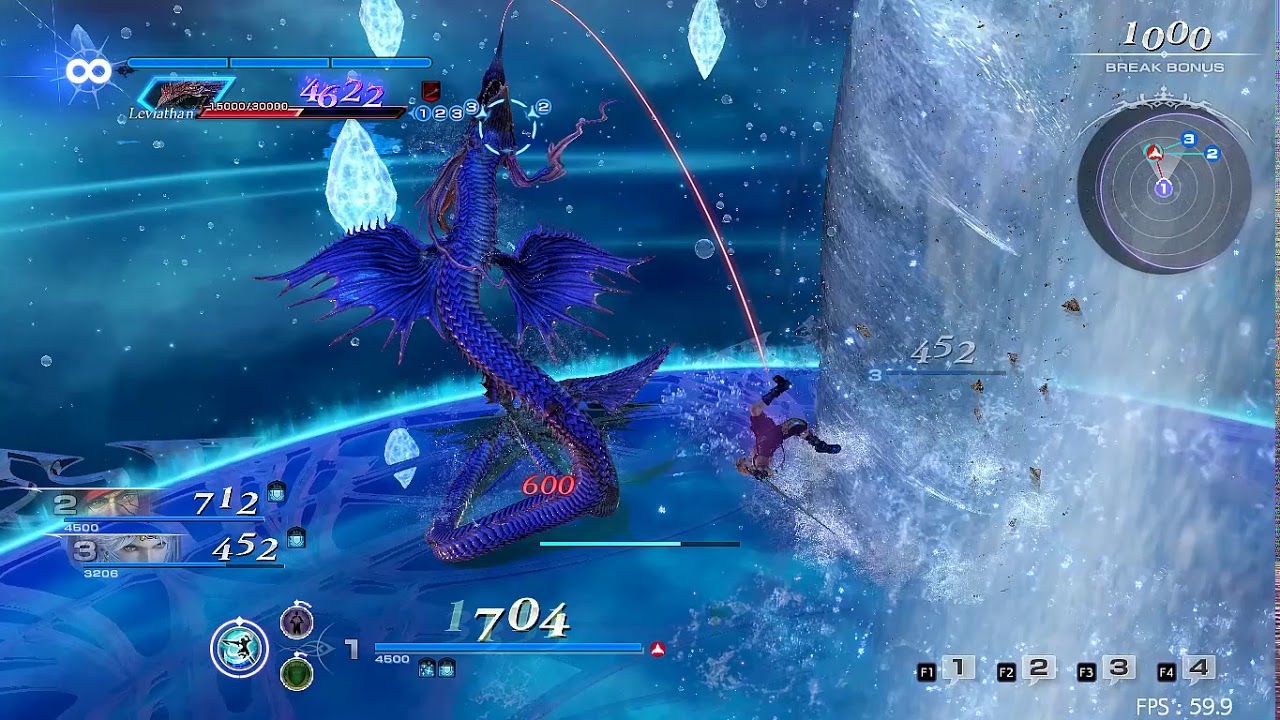 DISSIDIA FINAL FANTASY NT Leviathan Boss Story Mode (PC Version)