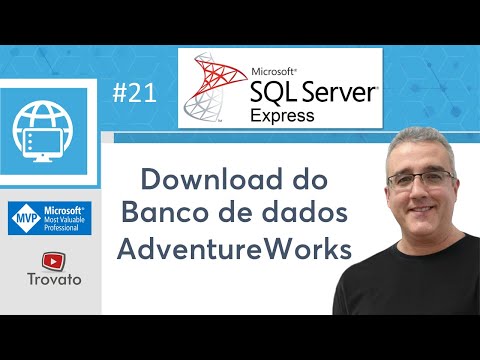 Vídeo: Como faço para instalar o banco de dados Adventure Works?