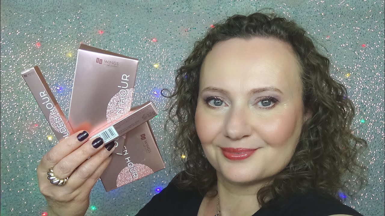 ★POLSKIE nowości★ AA WINGS of COLOR★ kolekcja GOLDEN HOUR★ Makijaż★ Swatche★