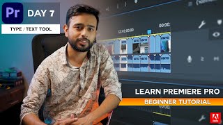 Tools in Adobe Premiere Pro  Beginner Tutorial  Day 7  Urdu/Hindi