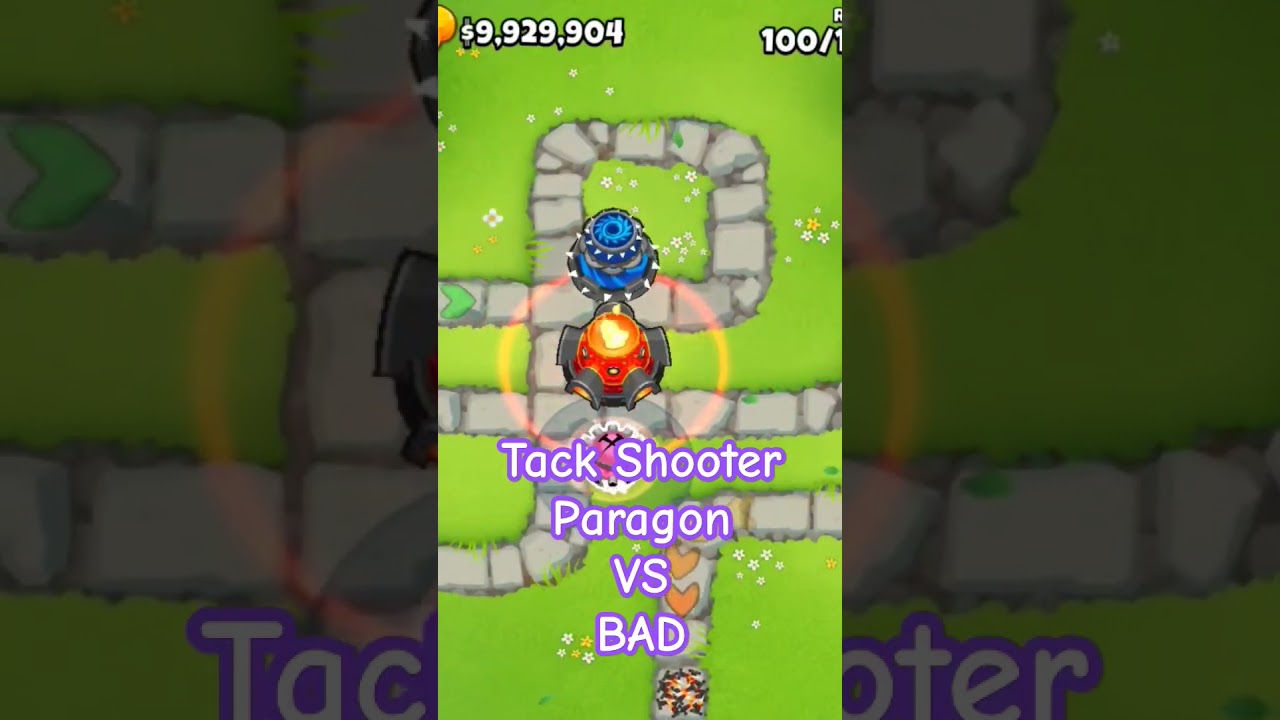 Tack Shooter Paragon VS BAD!!! 