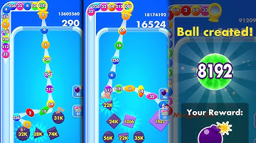 Bounce Merge Gameplay #2 Walkthrough iOS Android Highest score