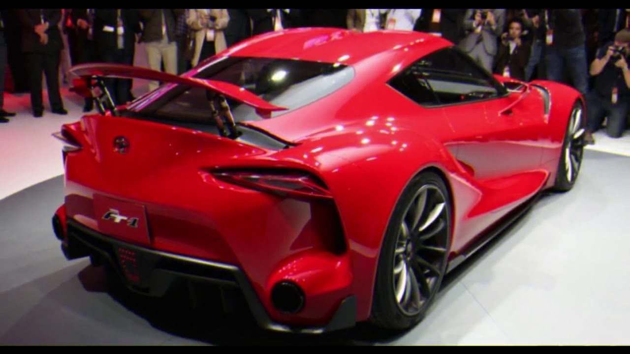 woww!!!! Toyota Supra raise see revealed in front of Detroit 2020 - YouTube