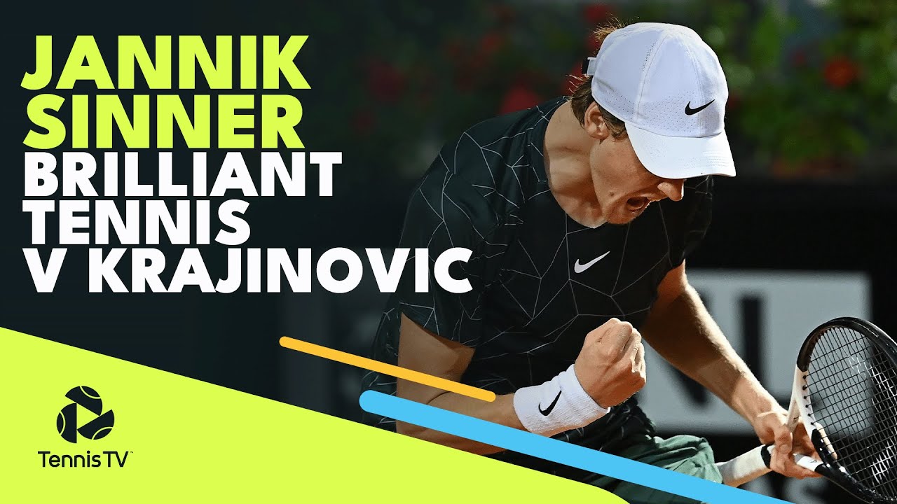 Jannik Sinner Brilliant Tennis To Make The Rome Quarter-Finals! Rome 2022 Highlights
