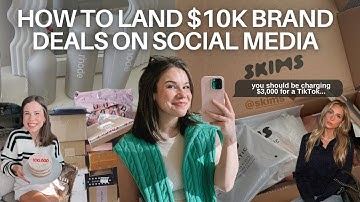 How brand deals *actually* work in 2025 👀 What rates to charge, brand outreach, contracts + more!