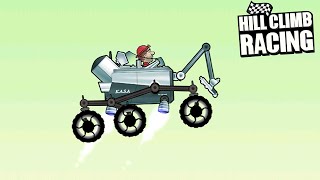 MOBIL MOONLANDER BISA TERBANG! Hill Climb Racing GAMEPLAY #2 screenshot 5