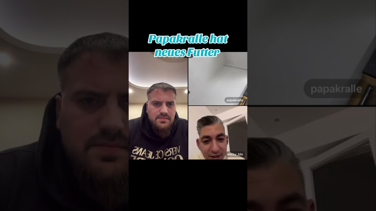 ❌ Papakralle hat neues Futter #tiktok #live #papakralle #dudi361 #yasser