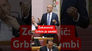 Zekanović: Grbin je zombi. Zombije treba pogoditi u srce kolcem i metkom u čelo