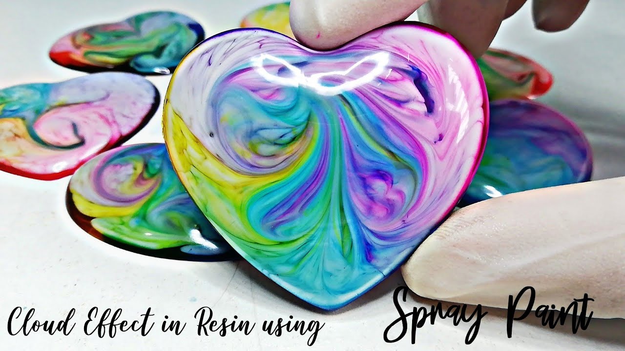 11. Vibrant Alcohol inks in Resin with Silicone Oil. A Tutorial by