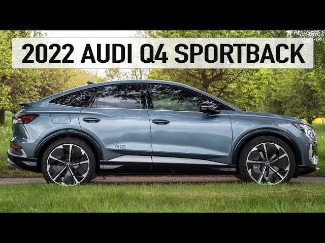 FIRST DRIVE! 2022 AUDI Q4 SPORTBACK E-TRON 50 QUATTRO - TESLA