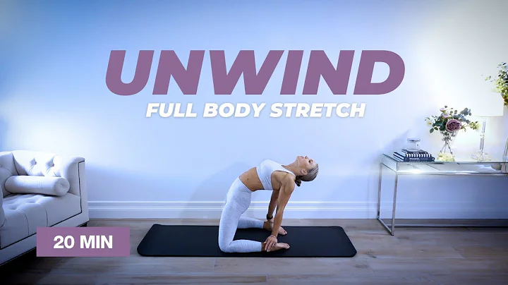 UNWIND 20 Min Full Body Stretch Routine | Caroline...
