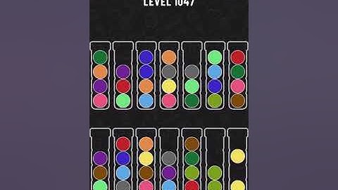 【Ball Sort Puzzle】Level.1047
