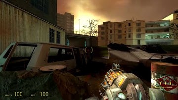 Half-Life 2: Episode One HD Walkthrough, Chapter 5 - Exit 17 + Credits