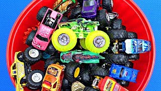 Monster Trucks for Kids #4 | Learn Monster Truck Names & Colors | Fun & Educational Organic Learning