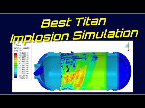 New Titan Sub Implosion Simulation, Cracked Porthole?