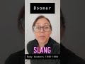 Boomer - English Slang