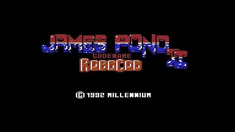 Commodore 64 Longplay [111] James Pond II - Codename: Robocod (EU)