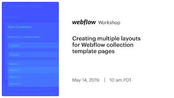 Stream highlight: Creating multiple layouts for Webflow collection template pages