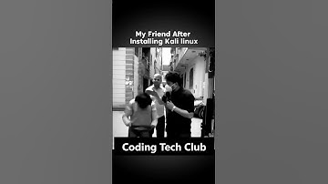 My Friend After Installing Kali linux