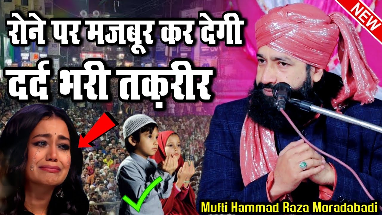 Hamad Rza Mufti Hammad Raza Moradabadi New Bayan 2024 || New Taqreer 2024 || New ...