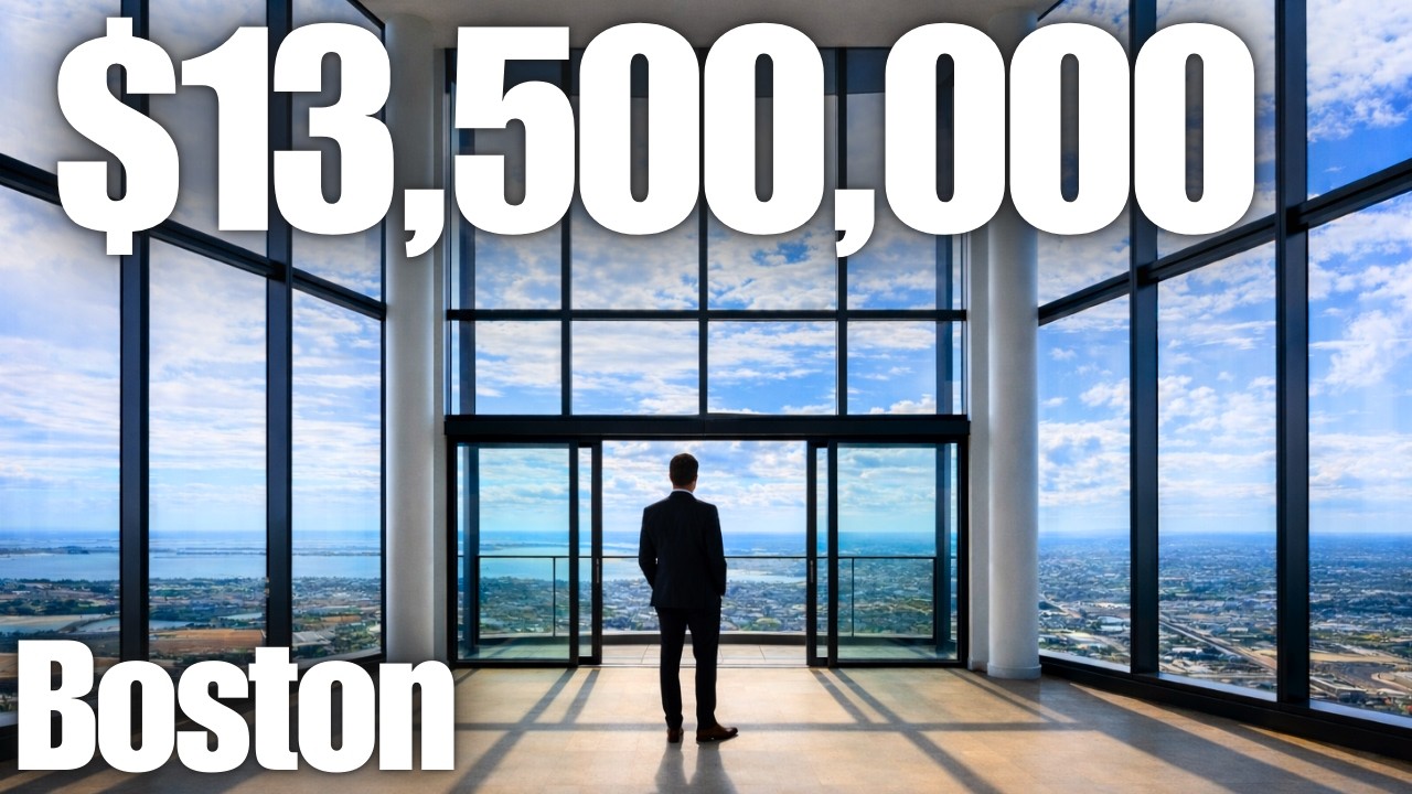 Touring a $13 Million Dollar Boston Condo | NEW Ritz Carlton Boston